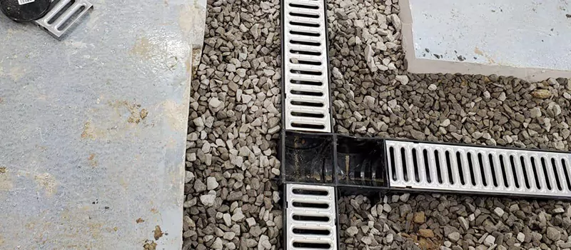 Storm Water Trench Drain Repair in Welland, ON
